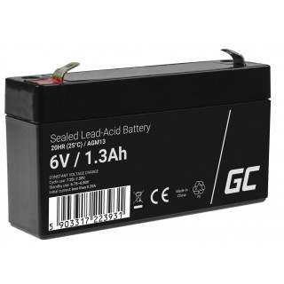 Green Cell AGM baterie 6V 1.3Ah Green Cell AGM baterie 6V 1.3Ah