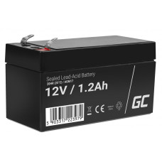 Green Cell AGM baterie 12V 1.2Ah