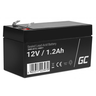 Green Cell AGM baterie 12V 1.2Ah
