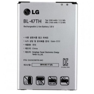 Baterie pro LG G Pro 2 / D837 / F350K, originální, 3200 mAh Baterie pro LG G Pro 2 / D837 / F350K, originální, 3200 mAh