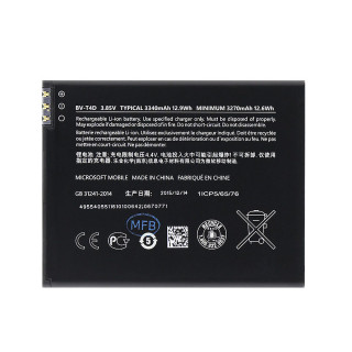 Baterie pro Nokia Lumia 950 XL / Cityman, BV-T4D, originální, 3340 mAh Baterie pro Nokia Lumia 950 XL / Cityman, BV-T4D, originální, 3340 mAh