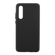 Silikonové pouzdro pro Huawei P30, černé Silikonové pouzdro pro Huawei P30, černé