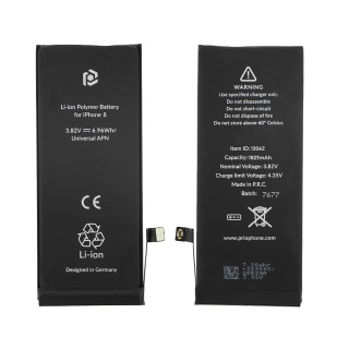 Baterie pro Apple iPhone 8, 1821 mAh, montážní popruh součástí Baterie pro Apple iPhone 8, 1821 mAh, montážní popruh součástí