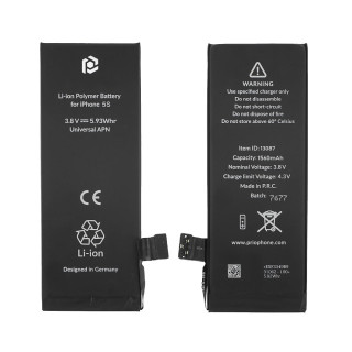Baterie pro Apple iPhone 5S, 1560 mAh, montážní popruh součástí Baterie pro Apple iPhone 5S, 1560 mAh, montážní popruh součástí