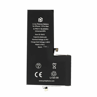 Baterie pro Apple iPhone 11 Pro Max, 3969 mAh, montážní popruh součástí