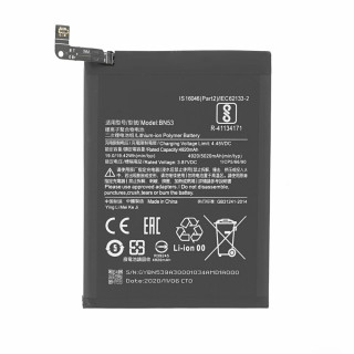 Baterie pro Xiaomi Redmi Note 9 Pro / Redmi Note 10 Pro, BN53, 5020 mAh Baterie pro Xiaomi Redmi Note 9 Pro / Redmi Note 10 Pro, BN53, 5020 mAh