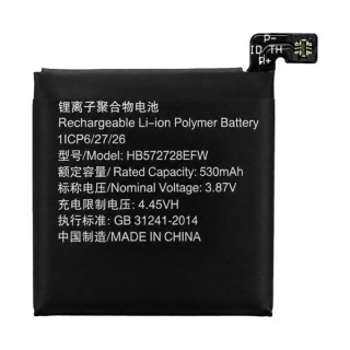 Baterie pro Huawei Watch GT 3 Pro 46mm, HB572728EFW , 530 mAh 