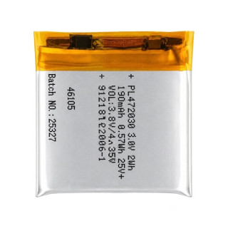 Baterie pro Amazfit Bip S, PL472020V, 190 mAh Baterie pro Amazfit Bip S, PL472020V, 190 mAh