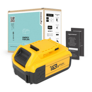 Baterie pro DeWalt DCB180 / DCB181 / DCB200, 18 V, 5.0 Ah Baterie pro DeWalt DCB180 / DCB181 / DCB200, 18 V, 5.0 Ah