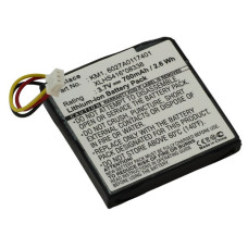Baterie pro TomTom Via 120 / 125, 700 mAh
