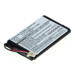 Baterie pro Navigon 72 Easy / 72 Plus / 72 Premium, 1000 mAh Baterie pro Navigon 72 Easy / 72 Plus / 72 Premium, 1000 mAh