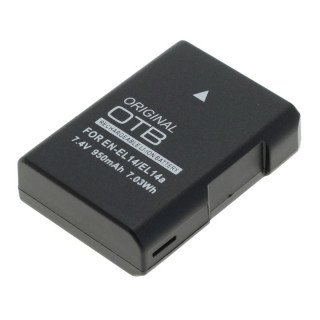 Baterie EN-EL14 pro Nikon D3100 / D3400 / D5100 / D5600 / P7000, 950 mAh