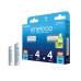 Panasonic Eneloop baterie AA / AAA, 8 ks Panasonic Eneloop baterie AA / AAA, 8 ks