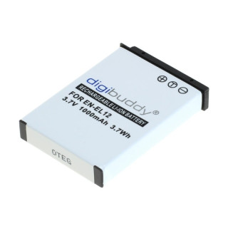 Baterie EN-EL12 pro Nikon Coolpix S620 / S640 / S1000 / S8000, 1000 mAh Baterie EN-EL12 pro Nikon Coolpix S620 / S640 / S1000 / S8000, 1000 mAh