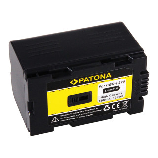 Baterie CGR-D320 / CGA-D54S pro Panasonic NV-MX1 / NV-MX30 / NV-MX8 za Panasonic AG-DVC30 / NV-DS11 / NV-MX1, 1800 mAh Baterie CGR-D320 / CGA-D54S pro Panasonic NV-MX1 / NV-MX30 / NV-MX8 za Panasonic AG-DVC30 / NV-DS11 / NV-MX1, 1800 mAh