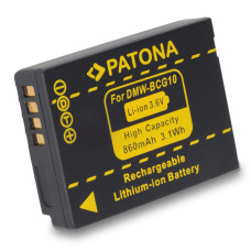 Baterie DMW-BCG10E pro Panasonic Lumix DMC-TZ6 / DMC-ZS1, 850 mAh