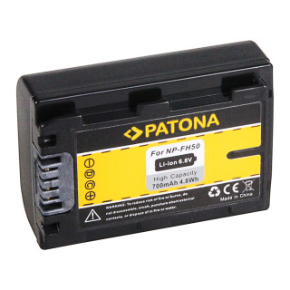 Baterie NP-FH50 / NP-FH70 pro Sony DCR-DVD106 / DCR-SX30 / HDR-TG7, 700 mAh Baterie NP-FH50 / NP-FH70 pro Sony DCR-DVD106 / DCR-SX30 / HDR-TG7, 700 mAh
