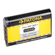 Baterie NP-BX1 pro Sony Cybershot DSC-HX50 / DSC-HX300 / HDR-AS15, 1000 mAh