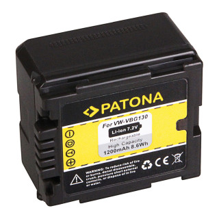 Baterie DMW-BLA13 pro Panasonic HDC-H28 / HDC-SX5 / VDR-D50, 1200 mAh