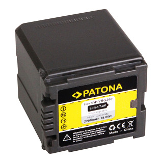 Baterie VW-VBG260 pro Panasonic HDC-SD1 / HDC-HS100 / HDC-SD100 / HDC-SD707, 2200 mAh Baterie VW-VBG260 pro Panasonic HDC-SD1 / HDC-HS100 / HDC-SD100 / HDC-SD707, 2200 mAh