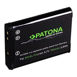 Baterie EN-EL19 / NP-BJ1 pro Nikon Coolpix S2500 / S3100 / S01 / S100, 700 mAh Baterie EN-EL19 / NP-BJ1 pro Nikon Coolpix S2500 / S3100 / S01 / S100, 700 mAh