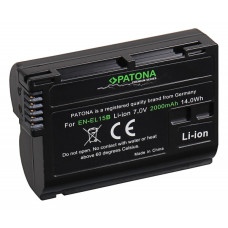 Baterie EN-EL15 / EN-EL15B / EN-EL15C pro Nikon Z5 / Z6 / Z7, 2400 mAh