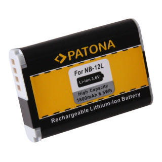 Baterie NB-12L pro Canon Legria Mini X / Vivia Mini X / PowerShot G1 X Mark 2, 1800 mAh 