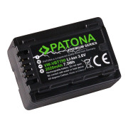 Baterie VW-VBT190 pro Panasonic HC-V10 / HDC-H80 / SDR-H100, 2020 mAh