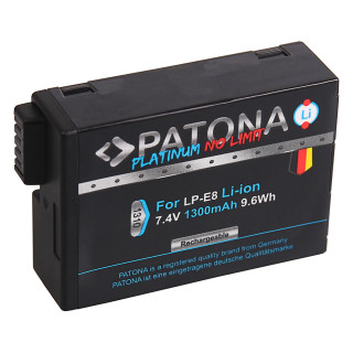 Baterie LP-E8 pro Canon EOS 550D / EOS 600D / EOS 650D / EOS 700D, 1300 mAh