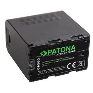 Baterie SSL-JVC75 pro JVC GY-HM200 / GY-HM600 / GY-HMQ10, 7800 mAh Baterie SSL-JVC75 pro JVC GY-HM200 / GY-HM600 / GY-HMQ10, 7800 mAh