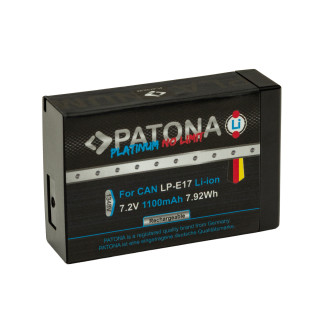 Baterie LP-E17 pro Canon EOS 750D / M3 / M5 / M6, 1100 mAh Baterie LP-E17 pro Canon EOS 750D / M3 / M5 / M6, 1100 mAh