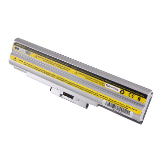 Baterie pro Sony Vaio VGP-BPS13 / VGP-BPS21, stříbrná, 4400 mAh