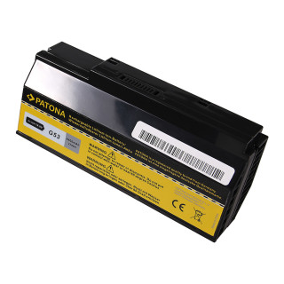 Baterie pro Asus G73 / G53J / G53JW, 4400 mAh Baterie pro Asus G73 / G53J / G53JW, 4400 mAh