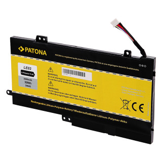 Baterie pro HP Envy X360 15-W / Pavilion 360 13-S, LE03XL, 3400 mAh