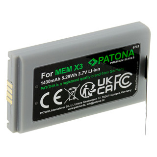 Baterie pro Datalogic CVR2 / Memor X3, 1430 mAh Baterie pro Datalogic CVR2 / Memor X3, 1430 mAh