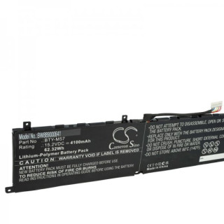 Baterie pro MSI GP66 / GP76 / Leopard 10UG, 4100 mAh Baterie pro MSI GP66 / GP76 / Leopard 10UG, 4100 mAh