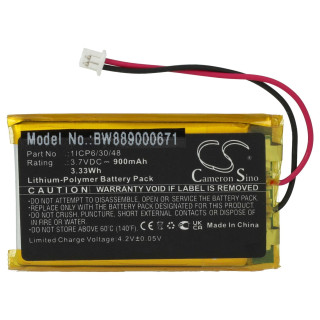 Baterie pro Sanitas SBY 98, 900 mAh