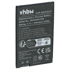 Baterie do dálkového ovladače pro BMW X4 / X5 / X6 / X7, MKD35UP, 550 mAh