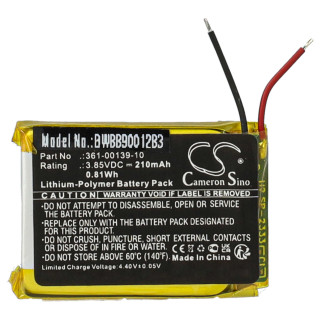 Baterie pro Garmin Venu 2, 210 mAh Baterie pro Garmin Venu 2, 210 mAh