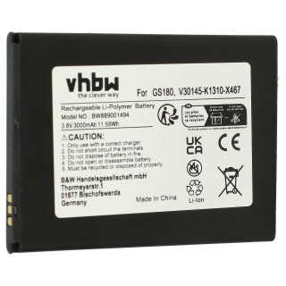 Baterie pro Gigaset GS180, 3000 mAh Baterie pro Gigaset GS180, 3000 mAh