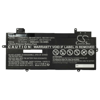 Baterie pro Lenovo ThinkPad X1 Carbon 9th Gen. / 10th Gen. / 11th Gen., 3600 mAh Baterie pro Lenovo ThinkPad X1 Carbon 9th Gen. / 10th Gen. / 11th Gen., 3600 mAh