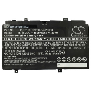 Baterie pro Asus ZenBook 17 Fold OLED UX9702AA, C41N2110, 4800 mAh