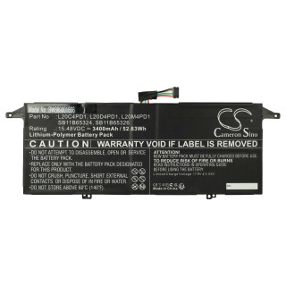 Baterie pro Lenovo ThinkBook 13X ITG / ThinkBook Plus G2 ITG, 3400 mAh Baterie pro Lenovo ThinkBook 13X ITG / ThinkBook Plus G2 ITG, 3400 mAh