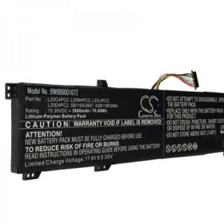 Baterie pro Lenovo Legion 5 17-ACH6 / Legion 5 17-ITH6, 4960 mAh