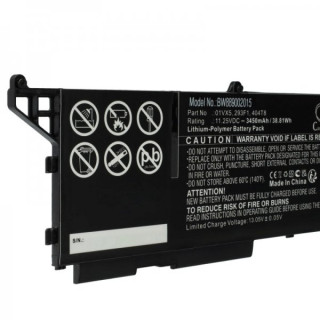 Baterie pro Dell Latitude 13 7330, 3450 mAh Baterie pro Dell Latitude 13 7330, 3450 mAh