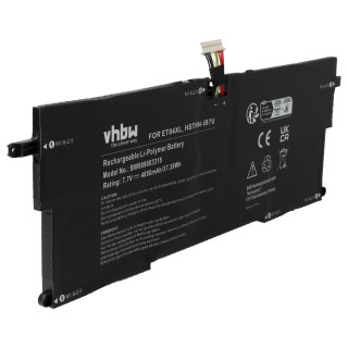 Baterie pro HP Elitebook X360 1020 G2, ET04XL, 4850 mAh
