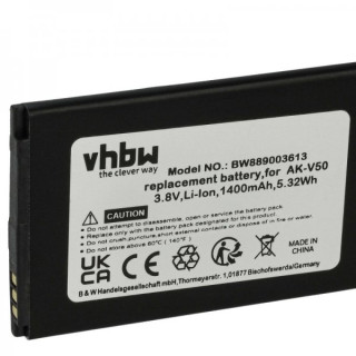 Baterie pro Emporia Active V50, AK-V50, 1400 mAh Baterie pro Emporia Active V50, AK-V50, 1400 mAh