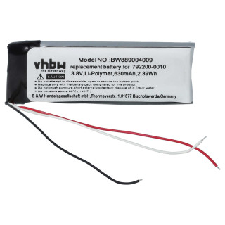 Baterie pro Bose NC 700 / NC 700 UC, 630 mAh Baterie pro Bose NC 700 / NC 700 UC, 630 mAh