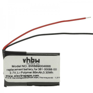 Baterie pro Garmin VivoSmart HR / Approach X40, 80 mAh Baterie pro Garmin VivoSmart HR / Approach X40, 80 mAh