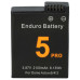 Baterie pro DJI Osmo Action 3 / 4 / 5 / 6, 2100 mAh